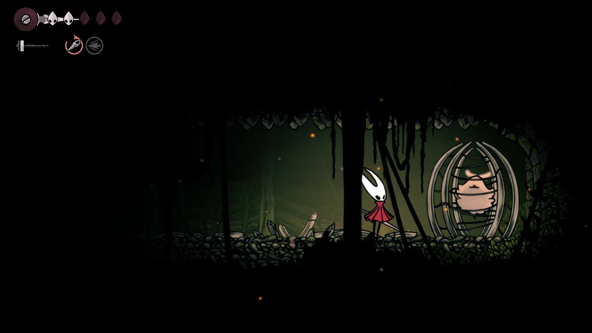 1757046238 691 Hollow Knight Silksong Tous les 5 Emplacements des puces perdues Hollow Knight Silksong Lost Flea 3 en cage