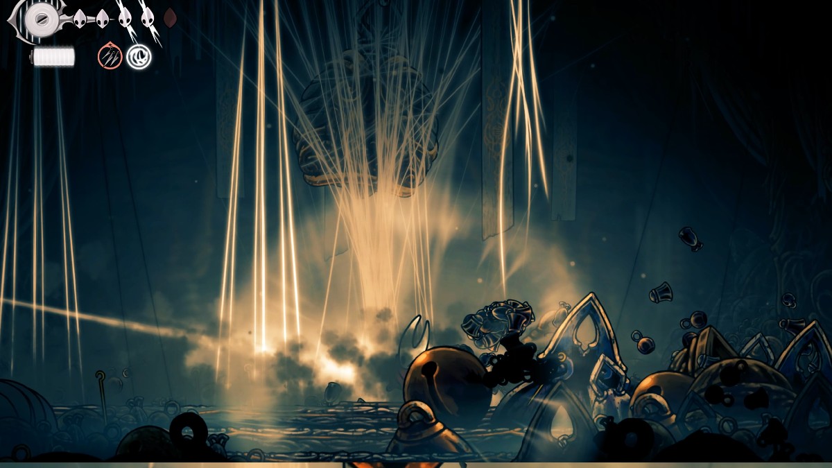 1757087934 403 Comment battre Widow dans Hollow Knight Silksong Les cloches de combat du boss Hollow Silksong Widow éclatent lors d’attaques au sol