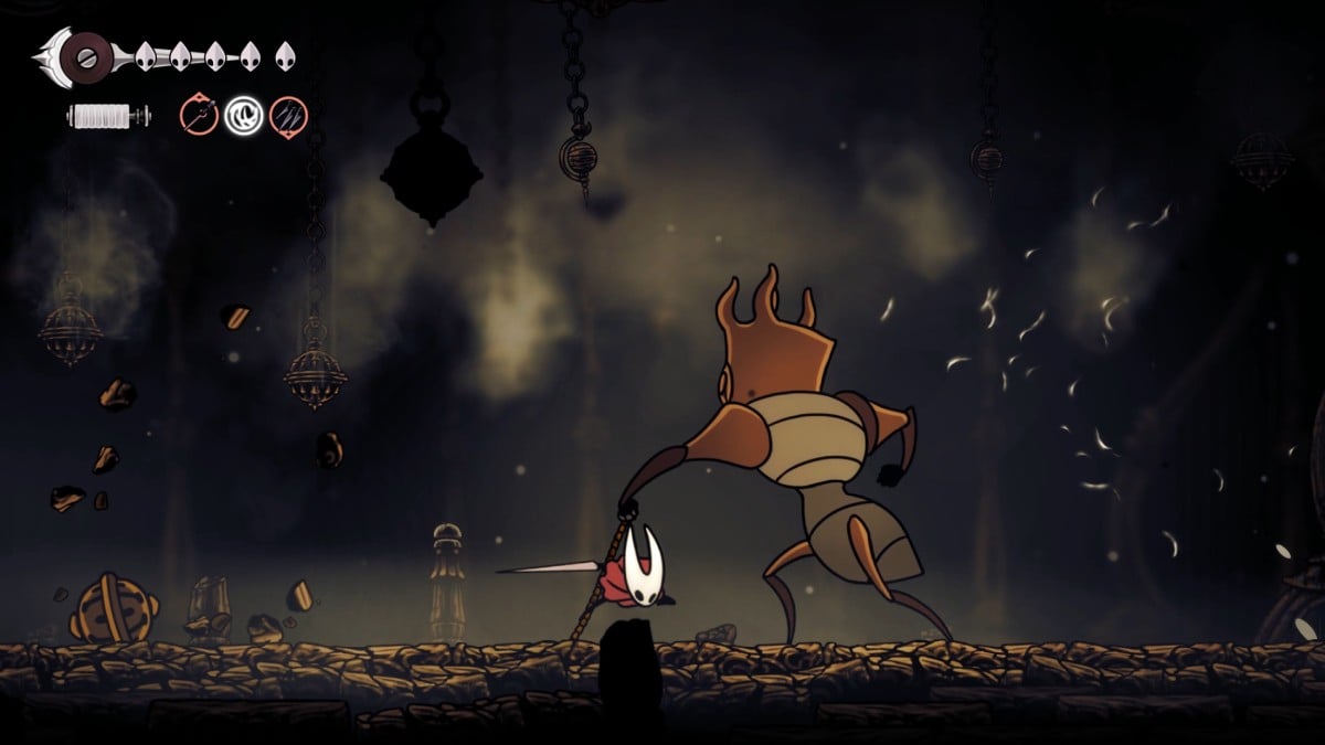 1757155880 235 Comment battre Last Judge dans Hollow Knight Silksong Hollow Knight Silksong Last Judge boss fight throw attack