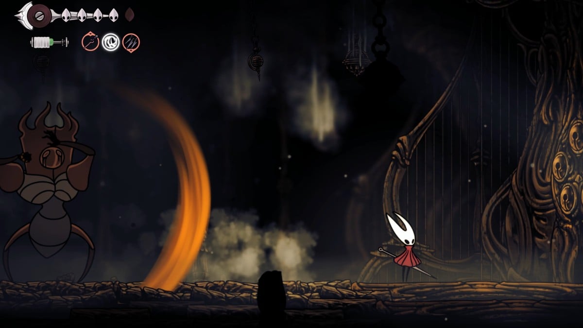 1757155880 673 Comment battre Last Judge dans Hollow Knight Silksong Hollow Knight Silksong Last Judge boss fight spinning attack