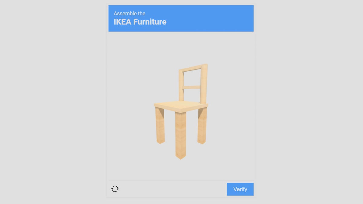 1758717297 240 Comment battre Im Not a Robot Procedure pas a Chaise IKEA assemblée en Je ne suis pas un robot