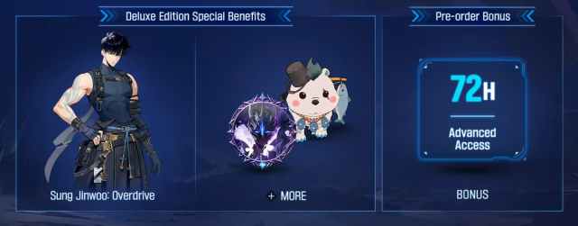 Bonus de precommande Solo Leveling Arise Overdrive et edition Bonus de precommande Solo Leveling Arise Overdrive et edition