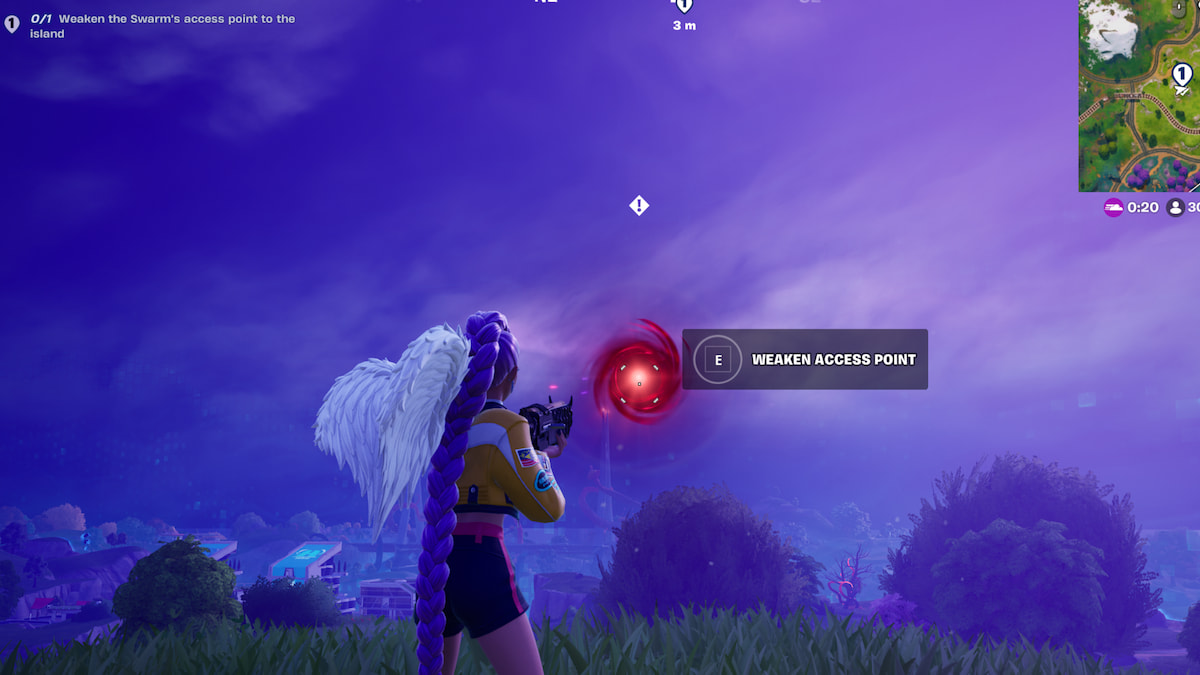 1760630392 720 Comment affaiblir le point dacces de lessaim a lile dans Affaiblir l’option de point d’accès sur le portail rouge dans Fortnite