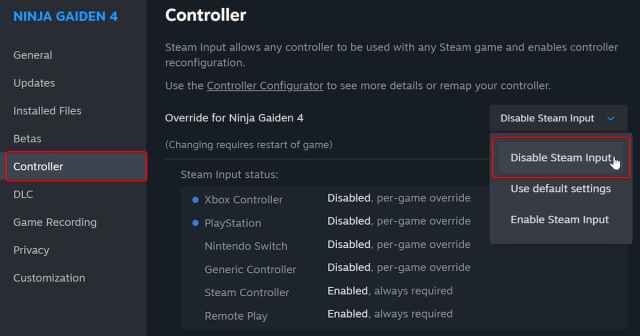 1761002747 605 Ninja Gaiden 4 Complete Controls pour PC et manette 1761002747 605 Ninja Gaiden 4 Complete Controls pour PC et manette