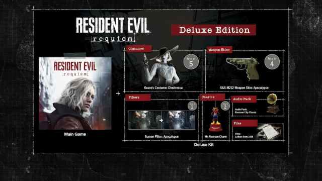 1761811100 888 Bonus de precommande de Resident Evil Requiem edition Deluxe et 1761811100 888 Bonus de precommande de Resident Evil Requiem edition Deluxe et