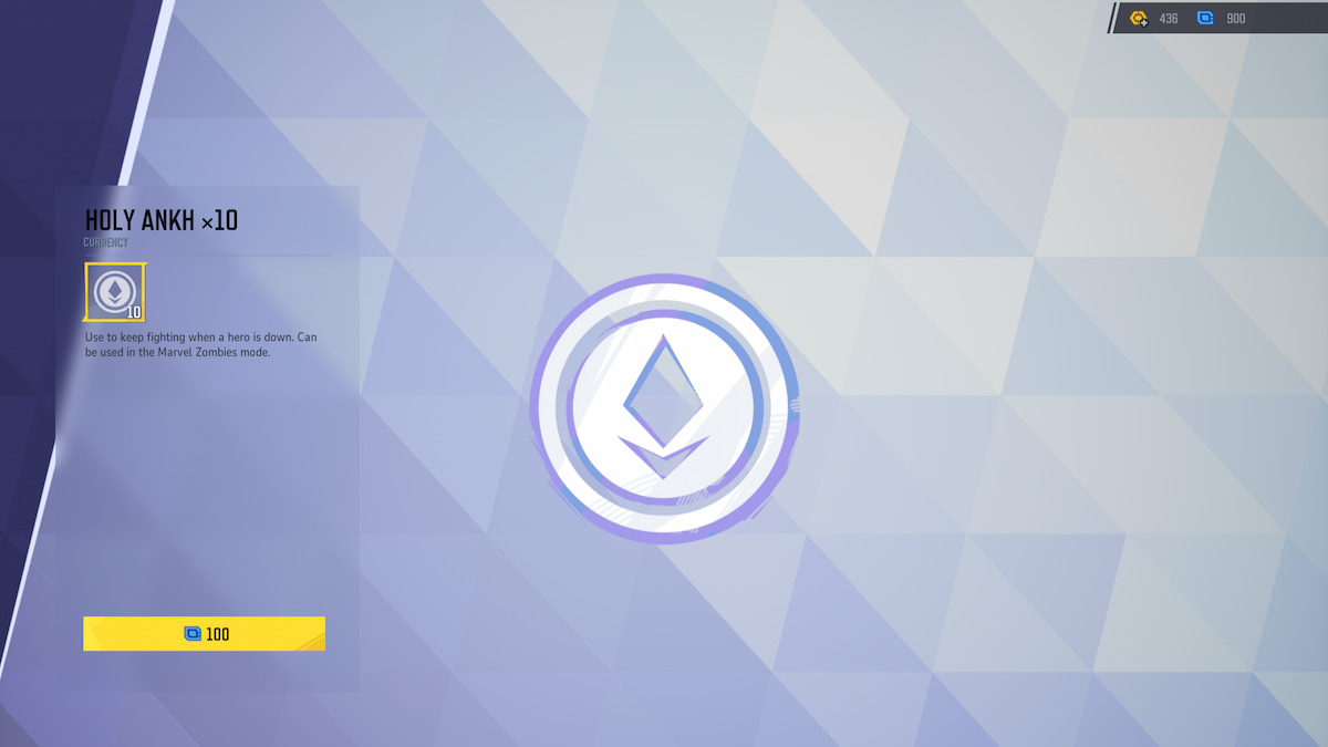 1761825917 632 Comment obtenir et utiliser Marvel Zombies Holy Ankhs dans Marvel Acheter des Ankhs sacrés dans Marvel Rivals Zombies