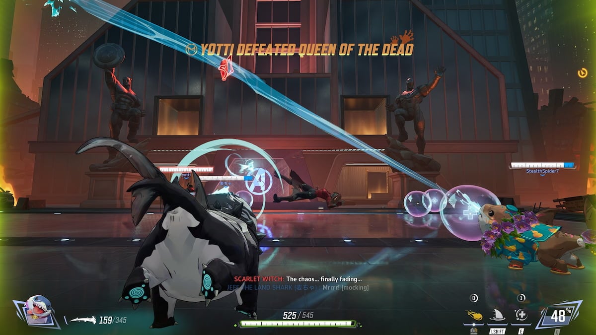 Comment battre Scarlet Witch dans Marvel Zombies dans Marvel Rivals Combattre en tant que Jeff dans Marvel Zombies dans Marvel Rivals