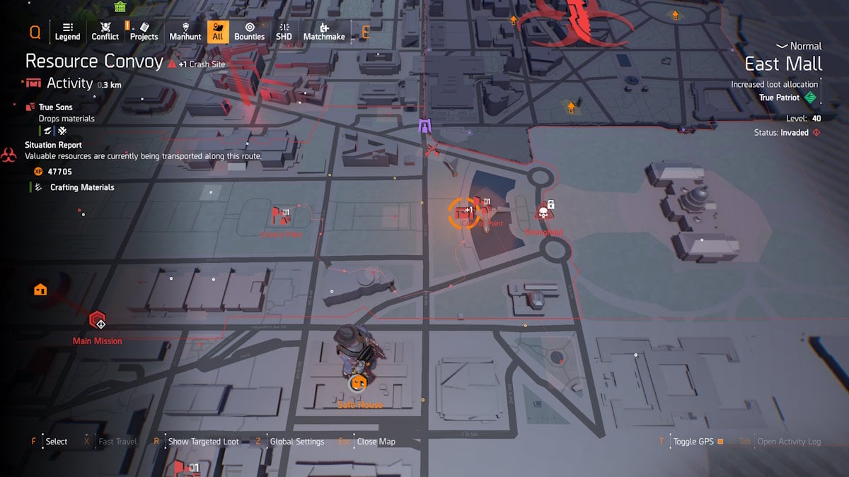 Les solutions denigme de la Division 2 Y7S2 Scout 5 Convoi de ressources de la Division 2