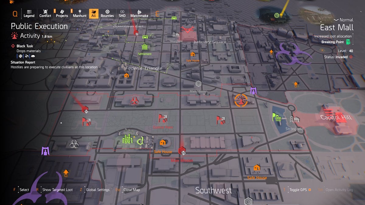 Les solutions denigme de la Division 2 Y7S2 Scout 8 Division 2 : Centre commercial Est