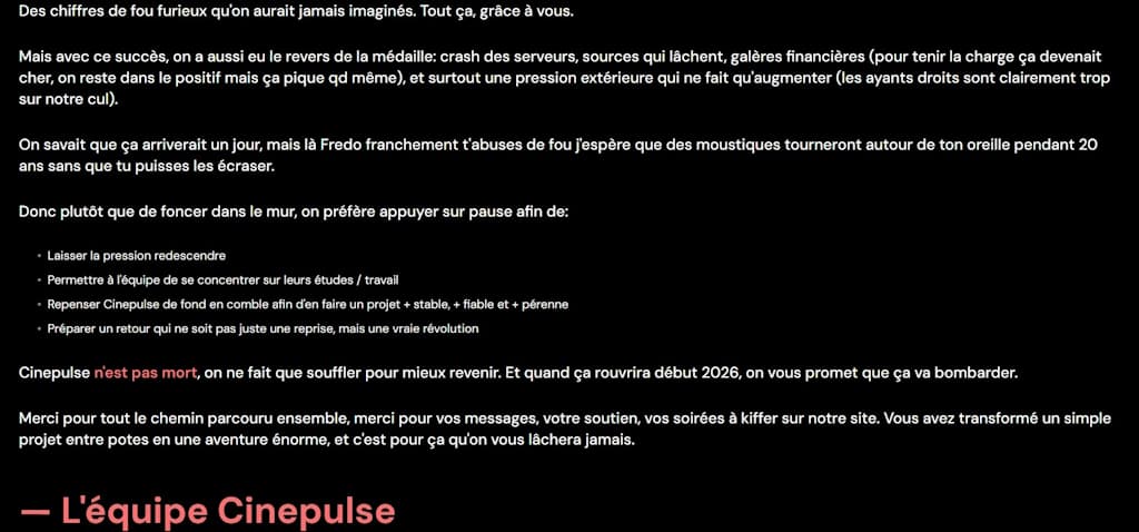 cinepulse pause cinepulse pause