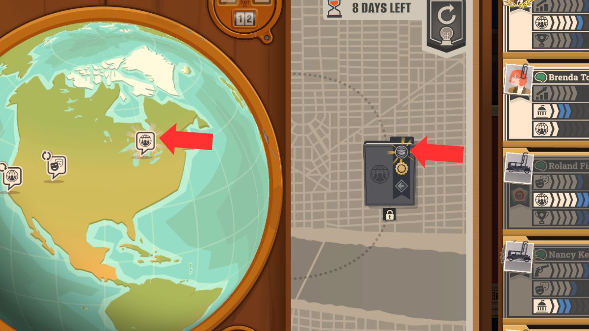 1764162304 772 Comment obtenir un scoop dans News Tower Un scoop sur le globe et sur la carte d’information, côte à côte, dans la Tour des Informations.