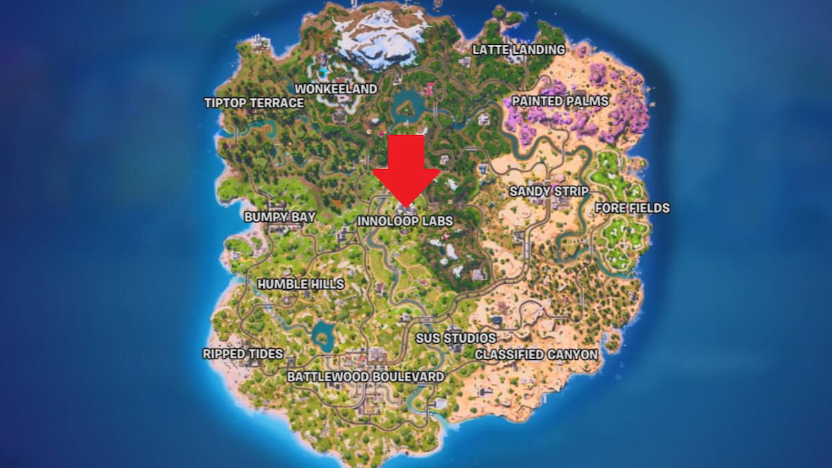 1764599408 990 Comment obtenir et utiliser un element instable dans Fortnite Chapitre Emplacement instable de la carte des éléments dans Fortnite