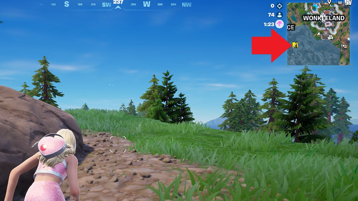 1764677286 822 Comment entrer dans une porte de faille de voeu abandonnee Marqueur de carte de la Porte de la Faille du Serment Abandonné dans Fortnite