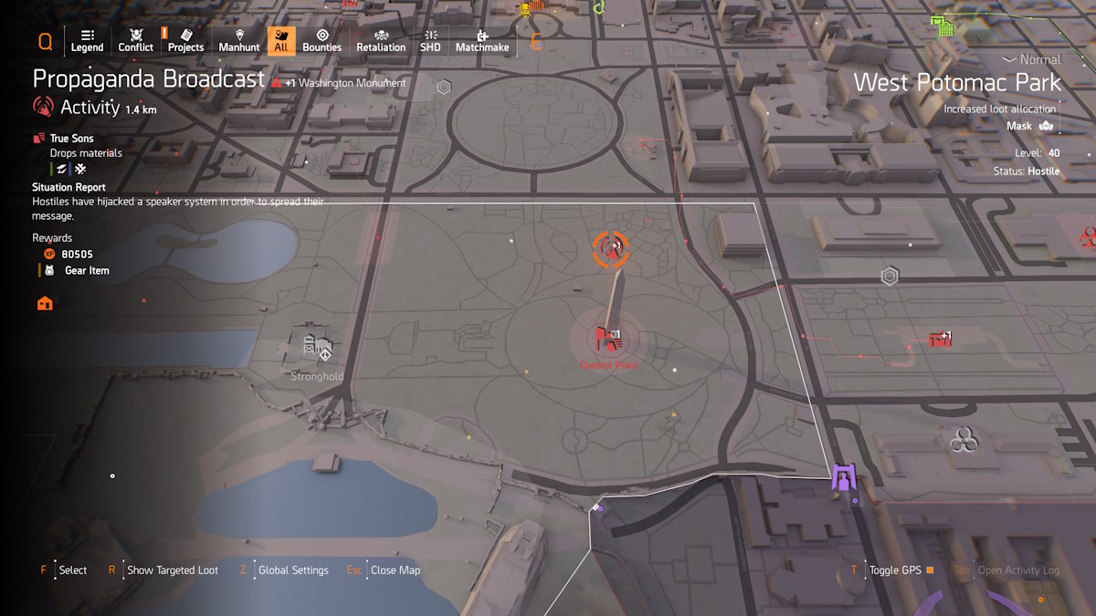 1767111120 832 Les solutions denigmes de chasse a lhomme de la Division Propagande de la Division 2 : True Sons