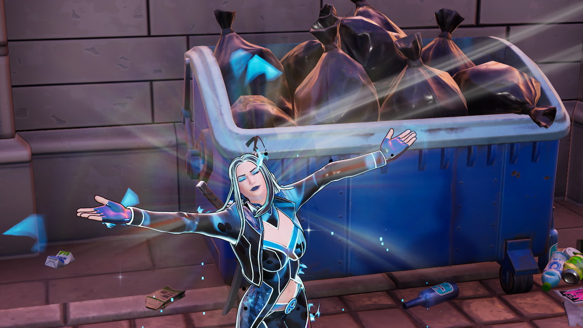 Comment detruire des bennes a ordures pour trouver et collectionner Danse près d’une benne à ordures dans Fortnite
