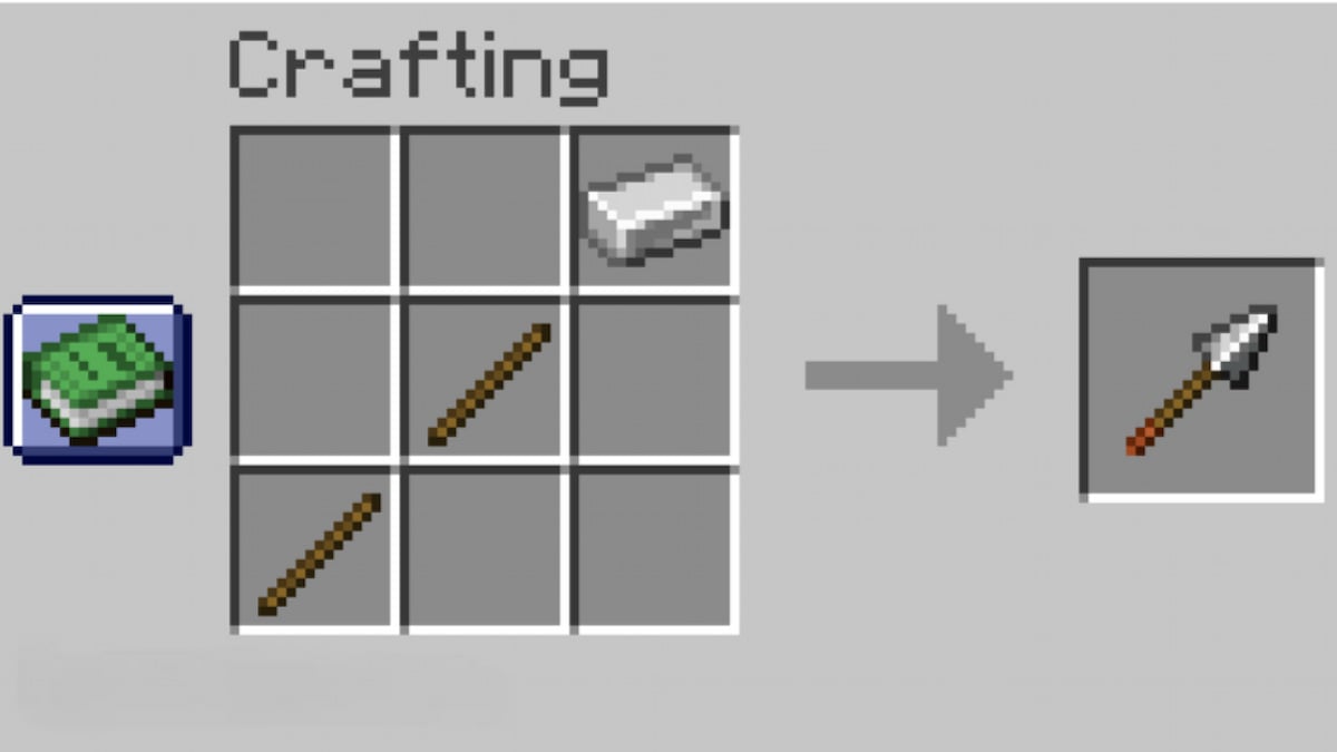 Comment obtenir et utiliser une lance dans Minecraft Fabrication de mines avec lance