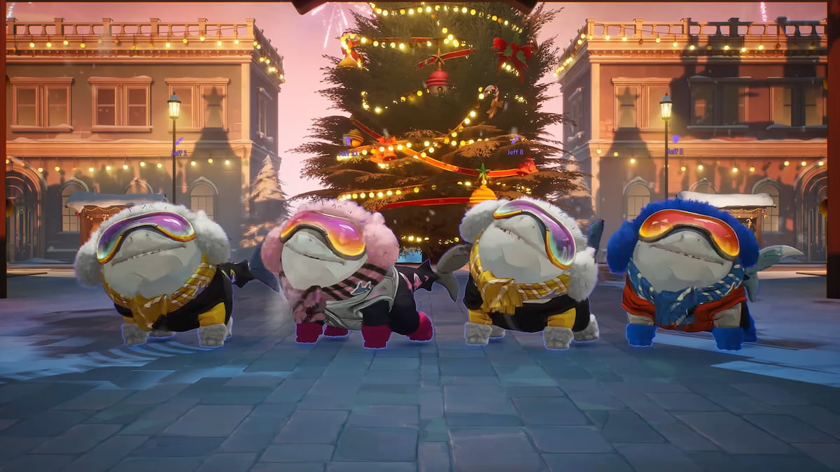 Meilleur role lors de levenement Winter Splash Festival de Jeff Quatre jeffs debout ensemble dans Marvel Rivals