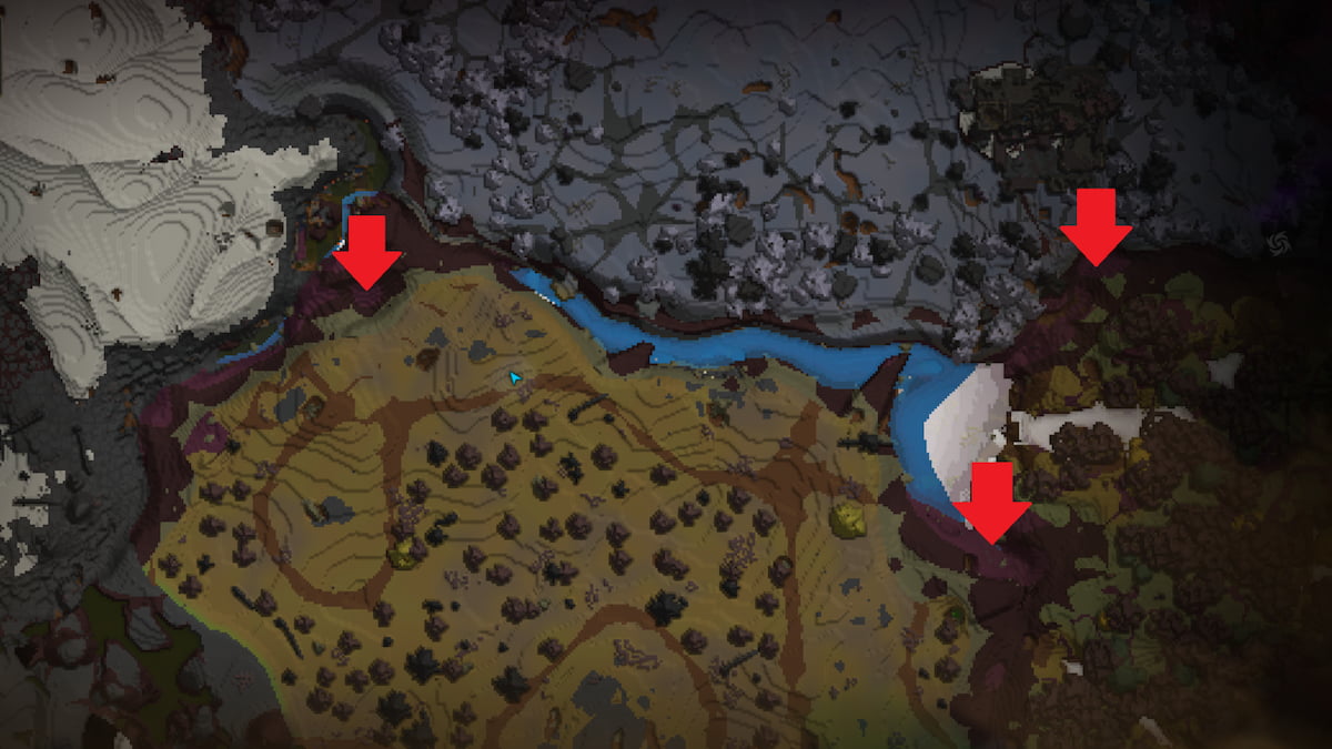 1768574452 705 Comment obtenir du mithril dans Hytale Taches de terre violette sur la carte dans Hytale