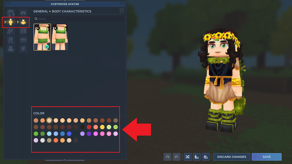 Comment changer la couleur de votre peau dans Hytale Comment changer la couleur de votre peau dans Hytale