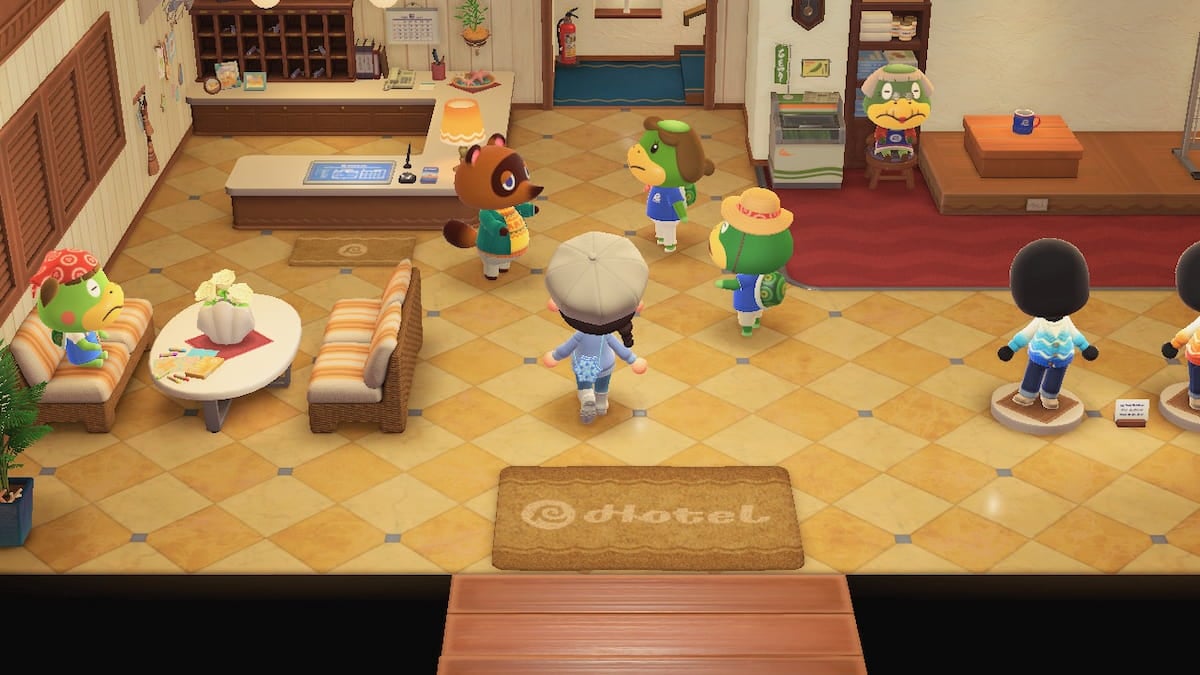 Comment debloquer lhotel dans Animal Crossing New Horizons Entrer dans un hôtel à Animal Crossing