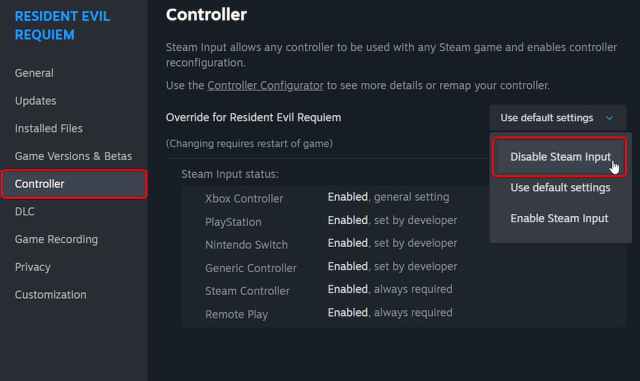1772195619 331 Controles complets de Resident Evil Requiem pour PC et manette 1772195619 331 Controles complets de Resident Evil Requiem pour PC et manette