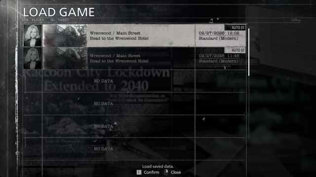 Emplacement du fichier de sauvegarde de Resident Evil Requiem sur Emplacement du fichier de sauvegarde de Resident Evil Requiem sur