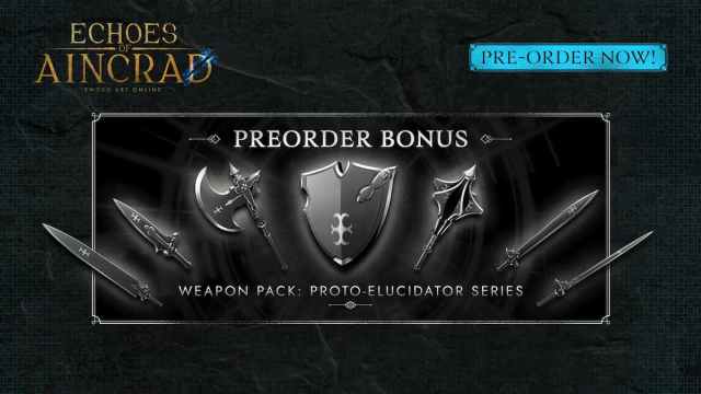 Bonus de precommande Echoes of Aincrad Editions et Bonus de precommande Echoes of Aincrad Editions et