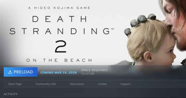 Prechargement de Death Stranding 2 desormais disponible sur PC Prechargement de Death Stranding 2 desormais disponible sur PC