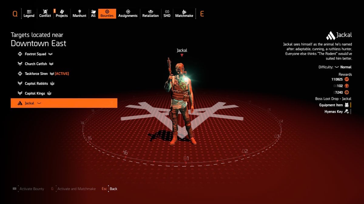 1781630915 302 La Division 2 Y8S2 Scout 1 Solutions de chasse a Chacal de la Division 2