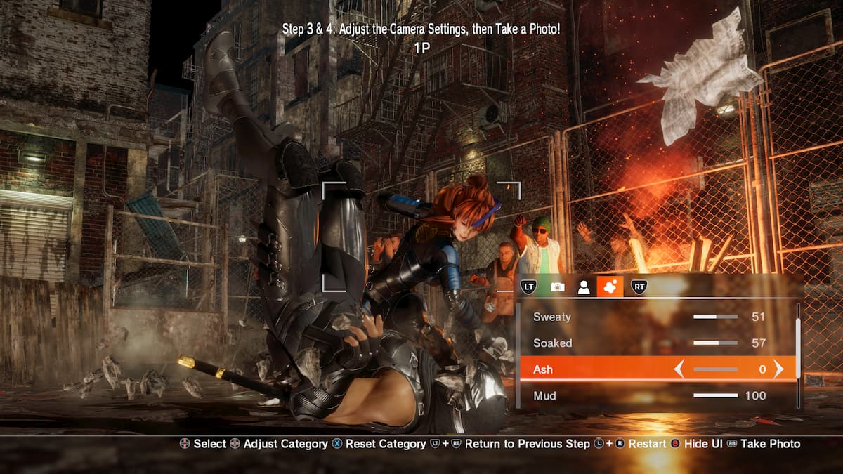 1782420171 638 Comment acceder au mode photo dans Dead or Alive 6 Ajuster les réglages spécifiques au personnage Dead or Alive 6 Mode photo du dernier tour