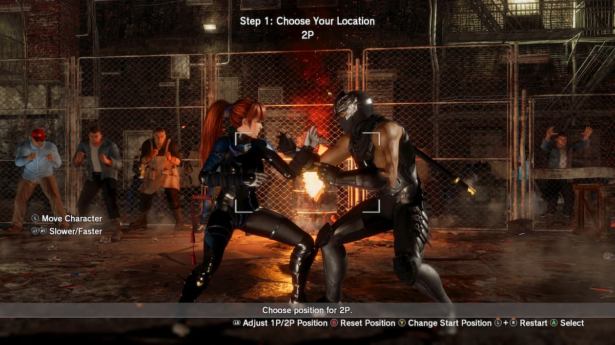 Comment acceder au mode photo dans Dead or Alive 6 Personnages de position Morts ou vivants 6 Mode photo du dernier tour