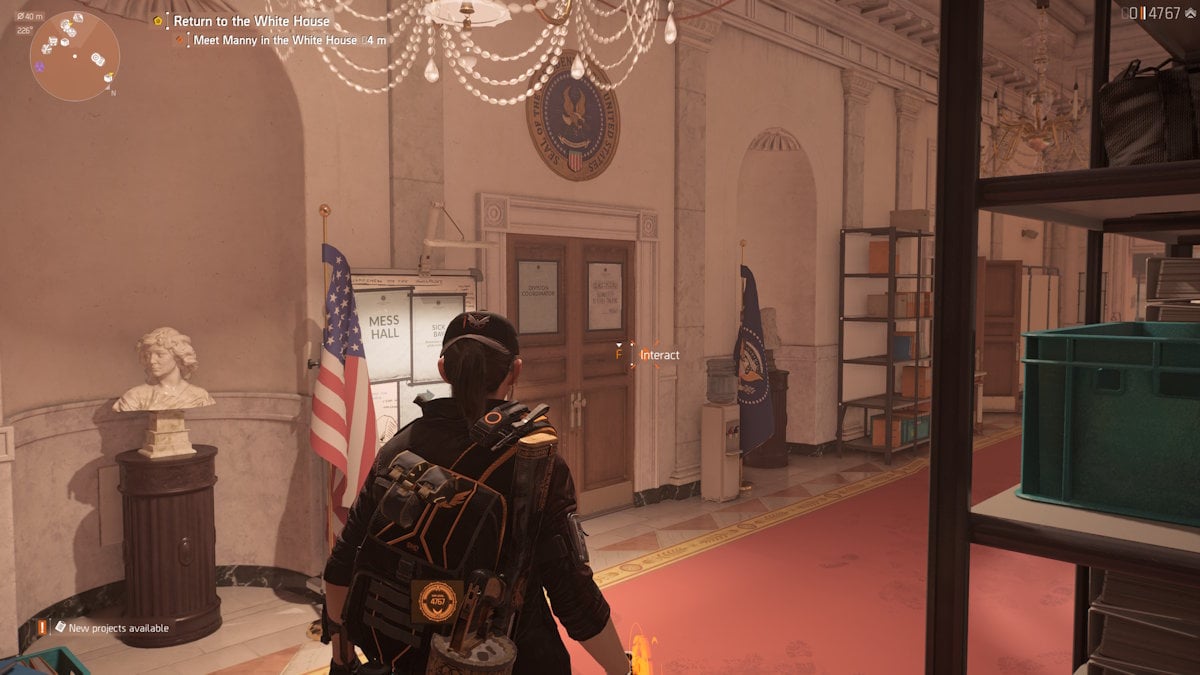 La Division 2 Y8S2 Scout 1 Solutions de chasse a Division 2 Manny