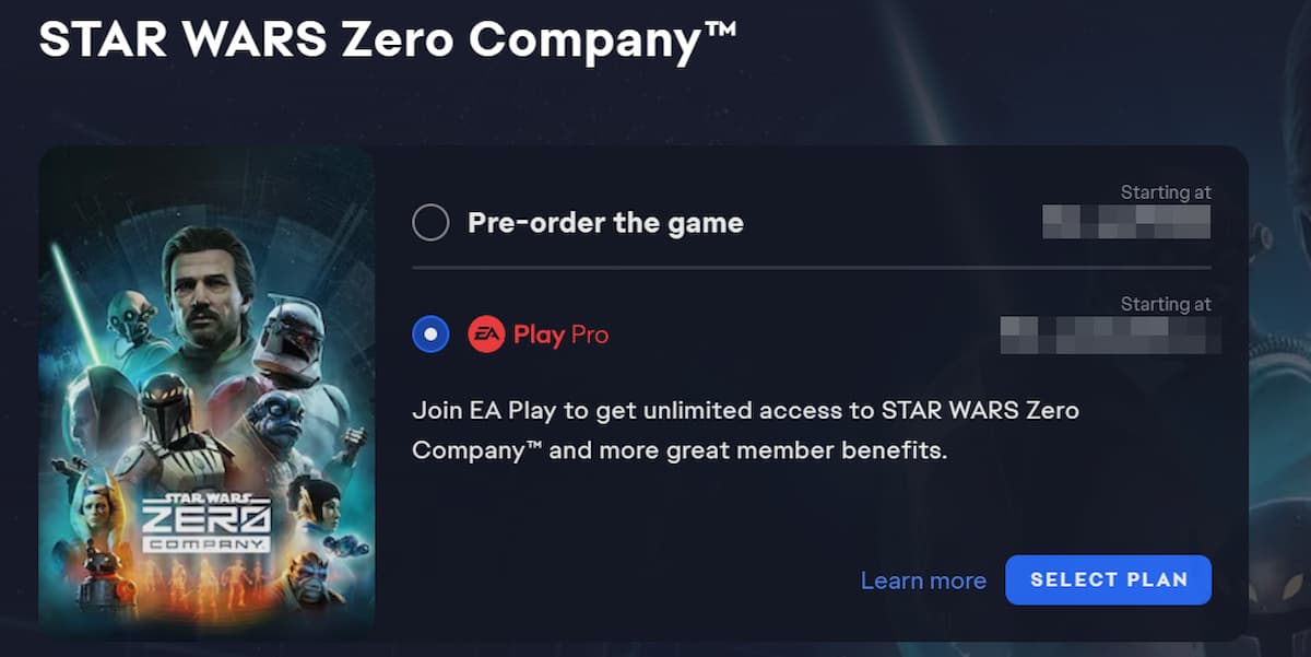 1783349633 9 Le bonus de precommande de Star Wars Zero Company offre Star Wars Zero Company EA Play Pro