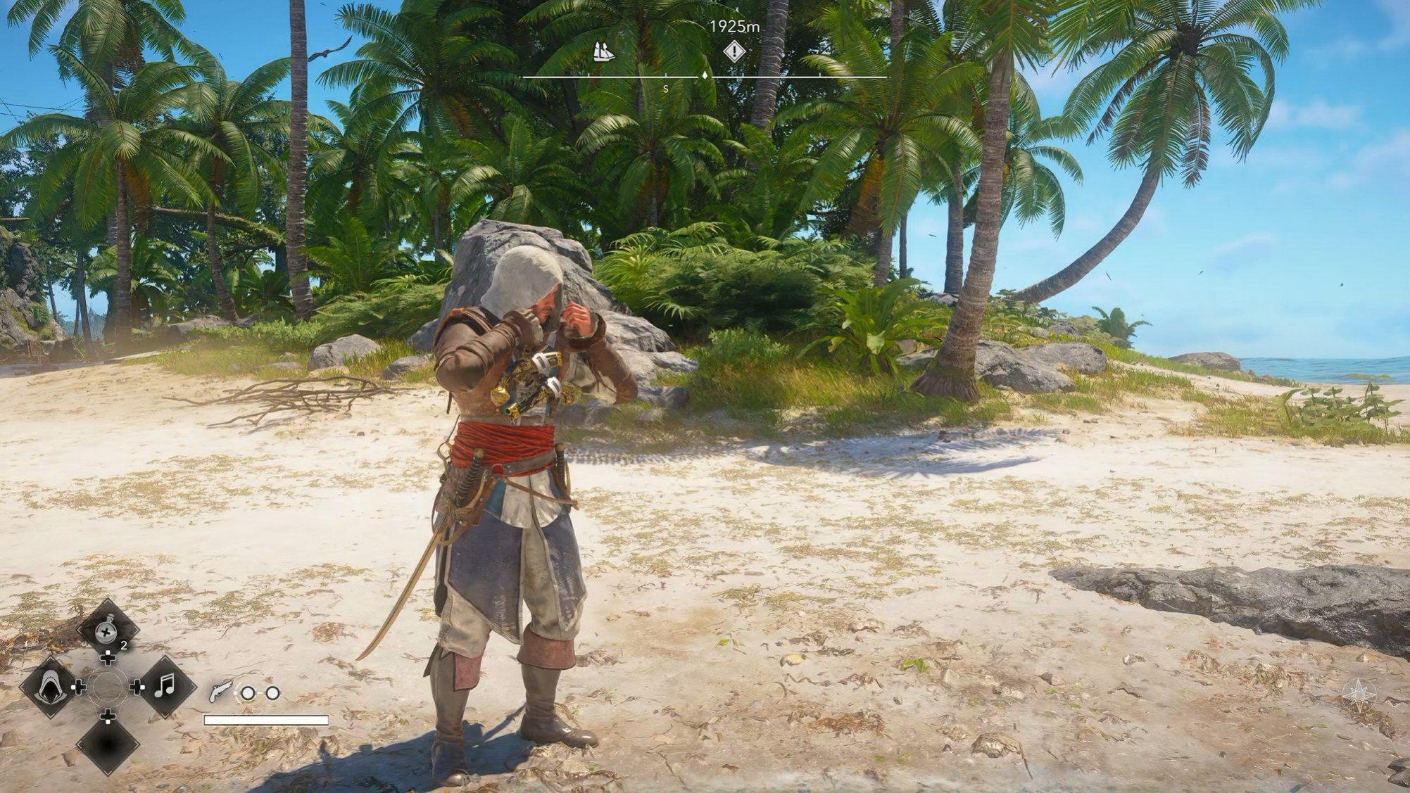 1783607281 738 Comment regarder son arme dans Assassins Creed Black Flag Resynchronise Bascule du drapeau noir de Assassin’s Creed Resynchronisé