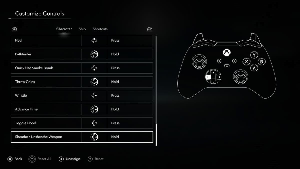 1783607282 602 Comment regarder son arme dans Assassins Creed Black Flag Resynchronise Personnaliser les contrôles Assassin’s Creed Black Flag resynchronisé