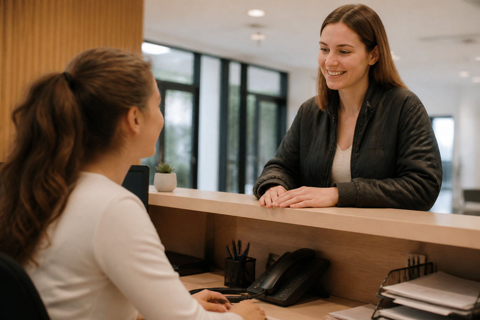 rendez vous a la reception Gérer tes rendez-vous médicaux en quelques clics