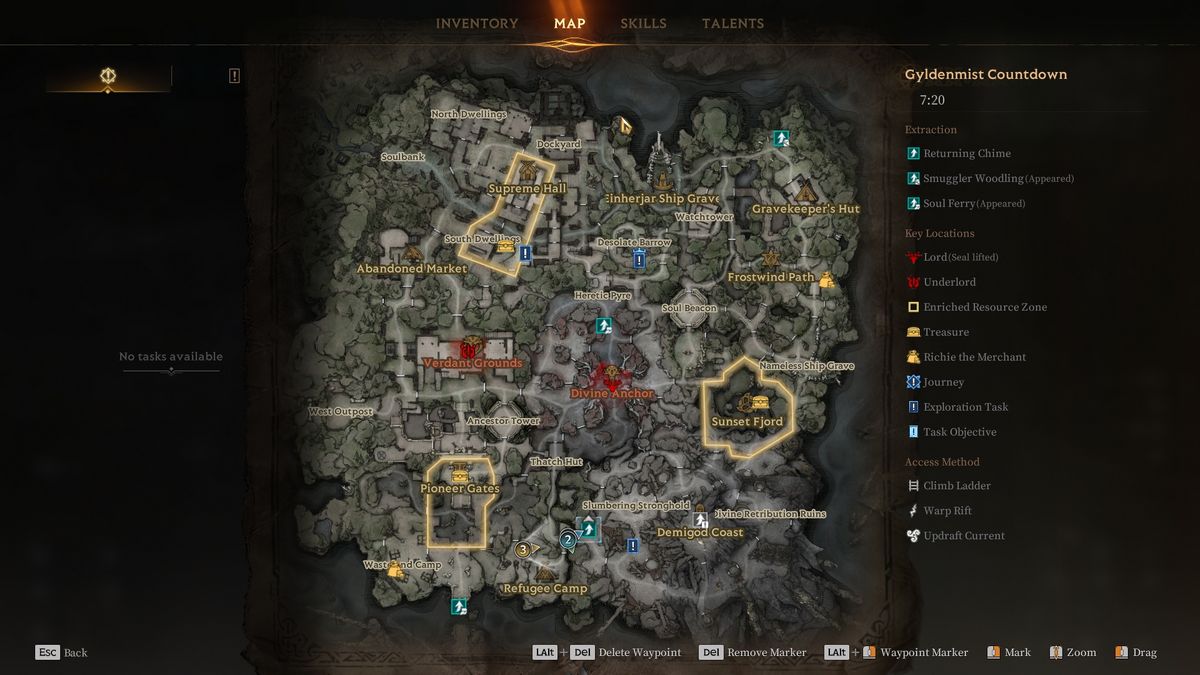 1785763750 40 Guide des extractions dans Mistfall Hunter Chaos Hallowgrove Map Chasseur Mistfall
