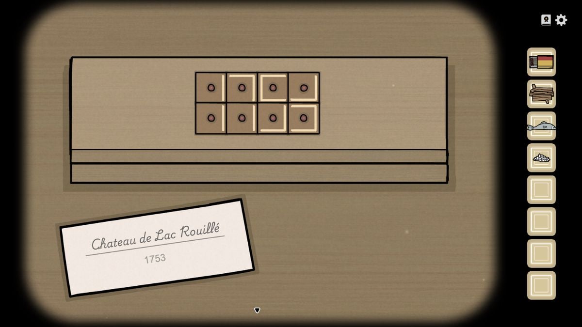 1786627032 633 Guide du Jour 1 du Serviteur du Lac – Tous Le puzzle de la boîte à vin dans le salon dans Servant of the Lake.