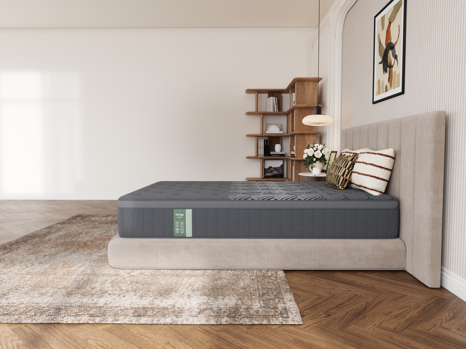 novilla airyflow flancs maille Flancs en maille respirante du matelas Novilla AiryFlow hybride